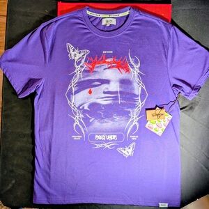 Underrated Men's Lrg Purple Tshirt